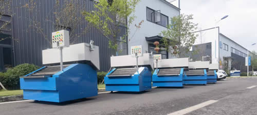 安徽客户多排自动上料机发货现场